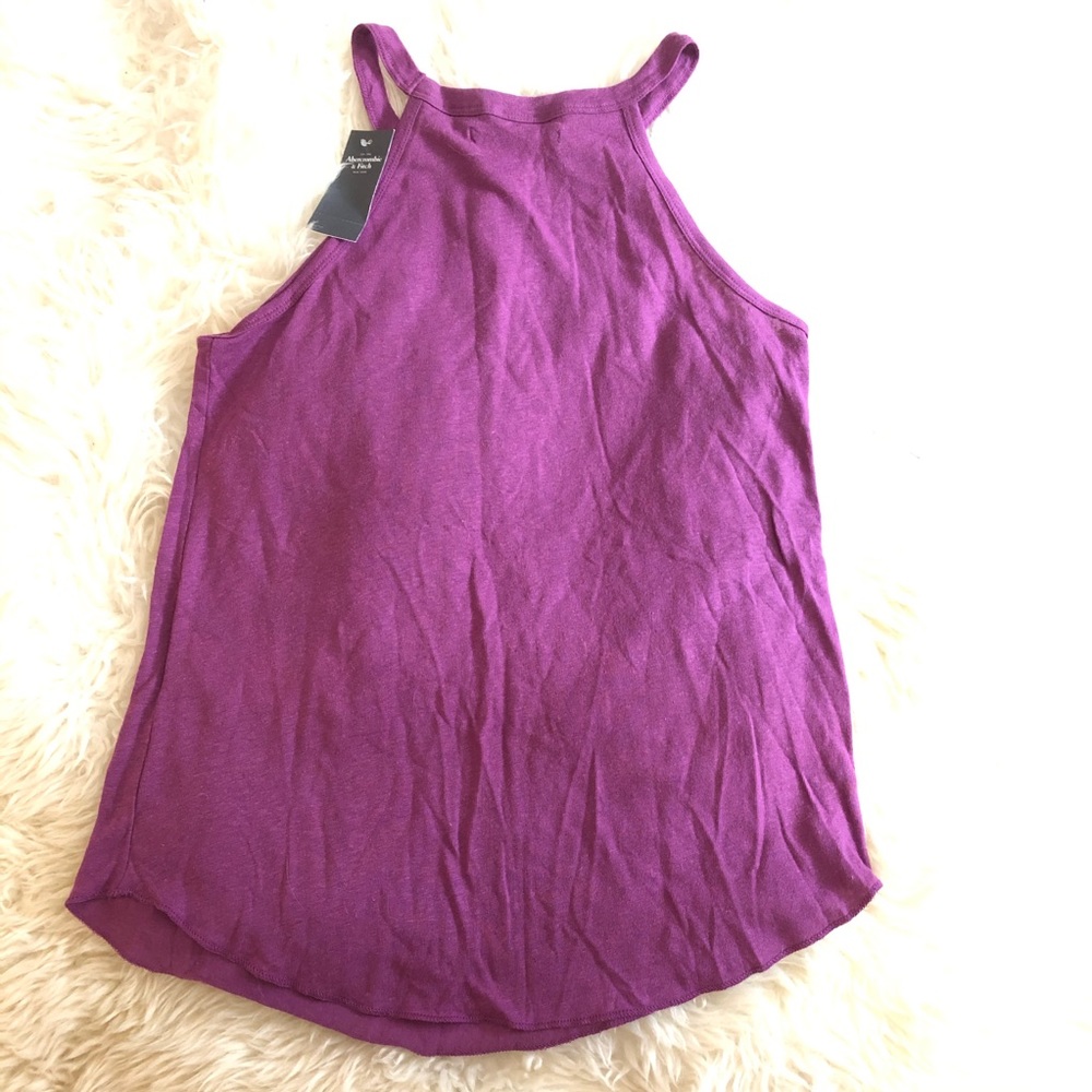 NWT Abercrombie & Fitch Linen Top - Picture 2 of 3